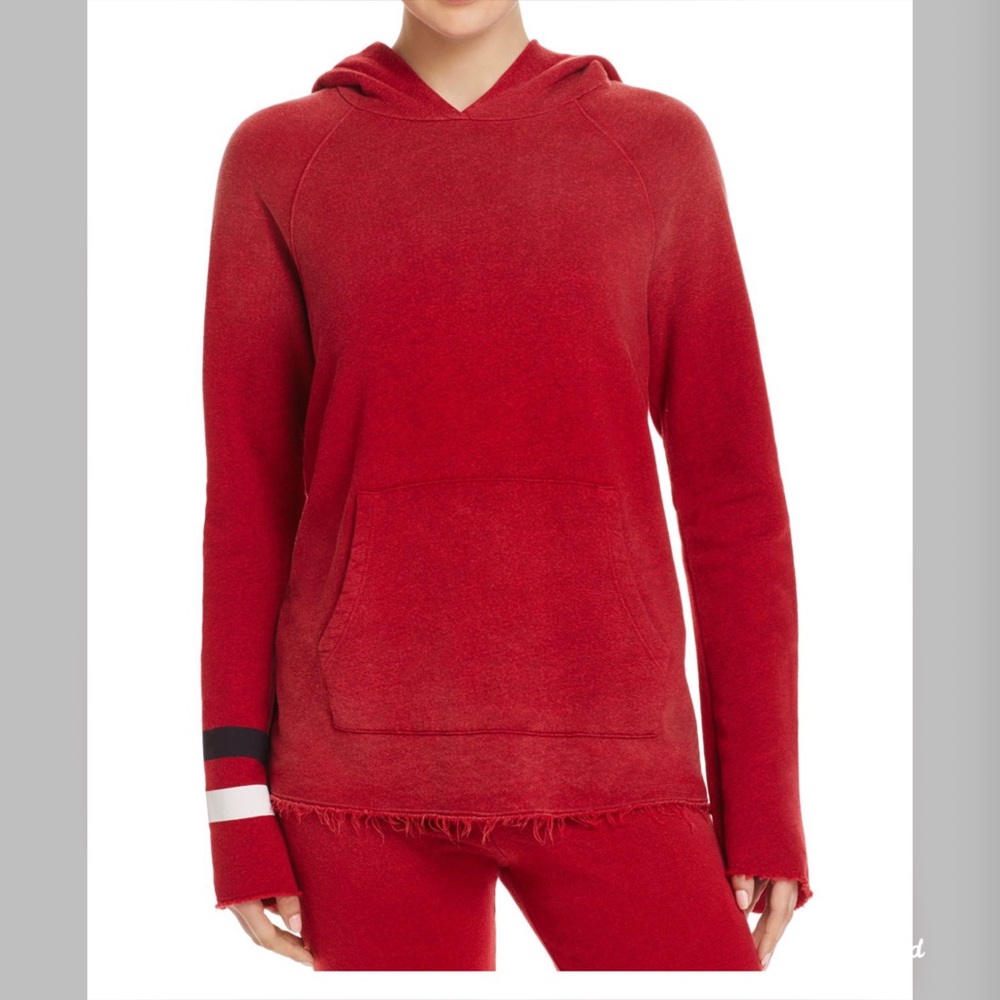 NWT Sundry Women’s Bell Sleeve Hooded Sweatshirt